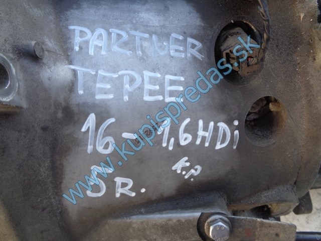 prevodovka na peugeot artner 1,6hdi, 20ET23, REZERVOVANÉ DO 14.4.2025, P.Ďurkovič
